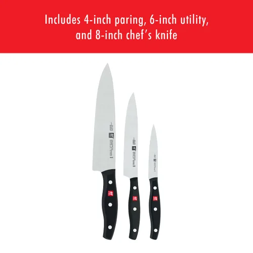 Vista 10 de ZWILLING Twin Signature - Juego de cuchillos de inicio de 3 piezas