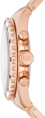 Vista 2 de Michael Kors Everest - Reloj de cuarzo con cronógrafo de acero inoxidable