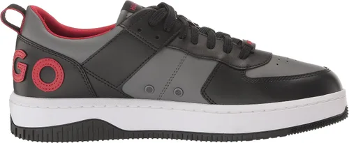 Vista 6 de HUGO Men's Basketball Style Contrast Leather Sneakers