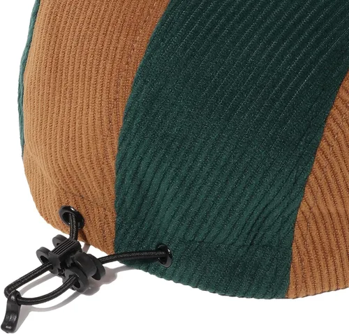 Vista 3 de Croogo Gorra plana de moda para papá, gorra de béisbol de pana urbana, gorra de béisbol de ala plana, gorra de 4 paneles, gorra de árbitro ajustada
