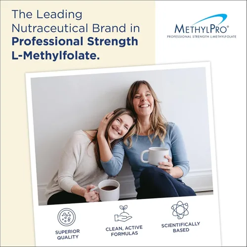 Vista 8 de MethylPro B Complex + L-Metilfolato 10 mg - Mezcla de vitaminas metiladas biodisponibles - Apoya la energía y el estrés - Vegetariano e