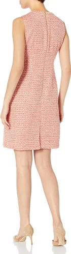 Vista 2 de KARL LAGERFELD Vestido de tweed con bolsillos para mujer