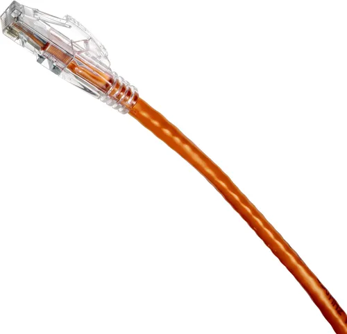 Vista 22 de NTW NTW - Cable de conexión de bloqueo de red patentado CAT6 de 1 pie, sin enganches, azul (NL-U6K-001BL)