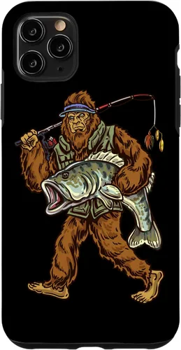 Vista 13 de Largemouth Bass Fishing Bigfoot Fisherman Case for iPhone 17