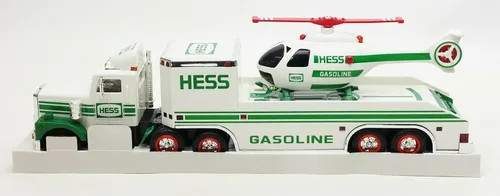 Vista 6 de Hess Transportador de camiones de gasolina con helicóptero 2006