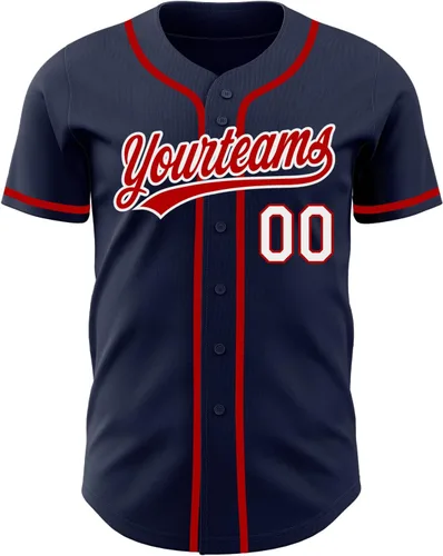 Vista 42 de Camisetas de béisbol deportivas personalizadas, camisetas de equipo personalizadas, camisetas de béisbol, nombre y número cosidos S-7XL