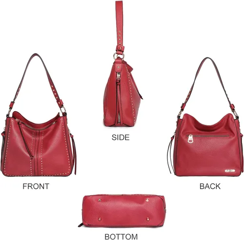 Vista 4 de Montana West Bolso de hombro oculto para mujer, bolso cruzado de moda