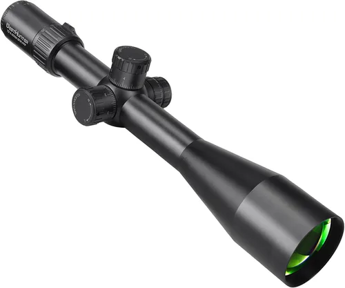 Vista 7 de WestHunter Optics TD 5-30x56 SFIR FFP Precision 1/10 MIL Riflescope para disparos de competición, torreta de parada cero iluminada, primer plano