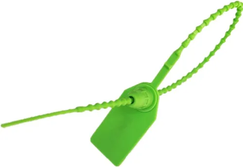 Vista 6 de Sello de seguridad Pull-Tite de 9.843 in Sellos de plástico Señalización numerada verde (paquete de 100) (verde)