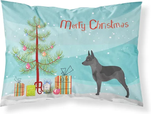 Vista 27 de Caroline's Treasures BB8334PILLOWCASE AIDI Atlas Mountain Dog - Funda de almohada estándar, color azul, ligera, súper suave, de fácil cuidado