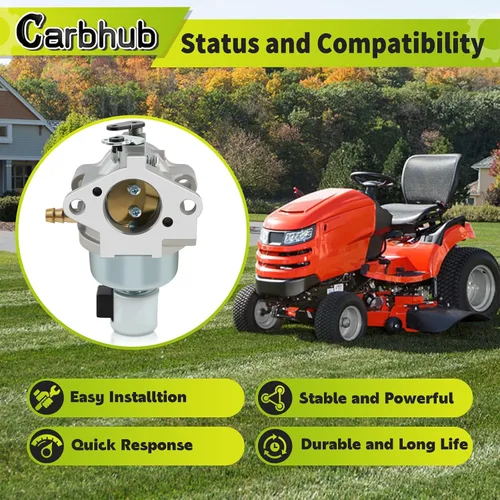 Vista 2 de Carbhub Carburador de motor 20 853 33-S para Kohler 20 853 01-S SV590 SV591 SV600 SV601 SV610 SV620 CV490 CV491 CV492 CV493 19-22HP Carburador