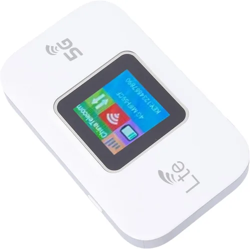Vista 2 de Enrutador de punto de acceso móvil 5G, 300Mbps de alta velocidad LTE WiFi portátil con cifrado WPA WPA2, para viajes al aire libre Europa, Asia