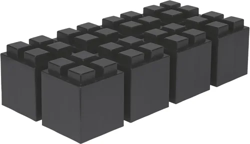Vista 69 de EverBlock Paquete modular de plástico de tamaño natural de 3 x 3 pulgadas Bloques de construcción gigantes Fácil de conectar y reutilizar Uso