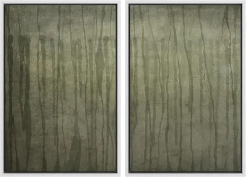 Vista 66 de SIGNWIN Lienzo enmarcado para pared, ilustraciones abstractas texturizadas en tonos beige terrosos, arte moderno, decorativo, contemporáneo