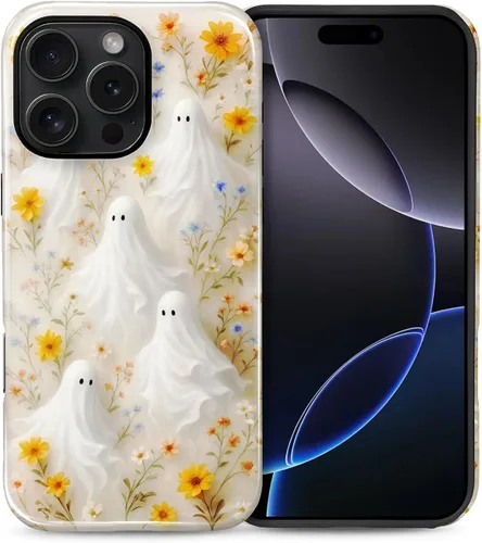 Vista 53 de Funda para iPhone 13 iPhone 14, a prueba de golpes, funda protectora híbrida de 2 capas, doble protección contra caídas, antiarañazos, diseño Rojo