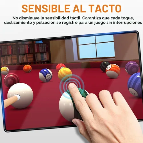 Vista 6 de AACL Protector de pantalla para Samsung Galaxy Tab S10 Ultra/S9 Ultra/S8