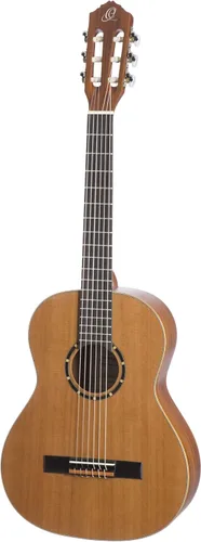 Vista 18 de Guitarra Clásica de Nylon Tamaño 3/4 de la Serie Family con Bolsa Tapa de cedro - Natural - Brillo
