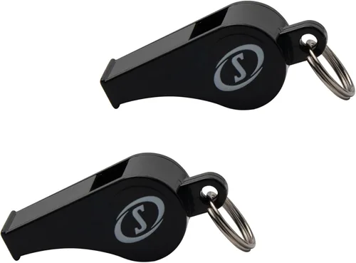 Vista 7 de Sports Whistle with Lanyard Ideal for Coaches, Referees & Officials Available in Plastic or Metal