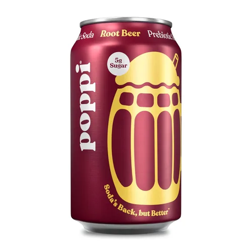 Vista 14 de Poppi Refresco Prebiótico, Doc Pop, 12 Fl Oz (Paquete de 1)