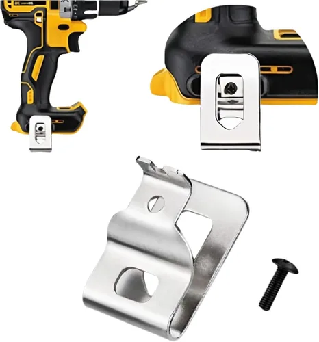 Vista 3 de N268241 N086039 Clips de cinturón 2 piezas para herramientas eléctricas De-walt 20V, compatible con, DCD980, DCD985, DCD980L2, DCD985L2