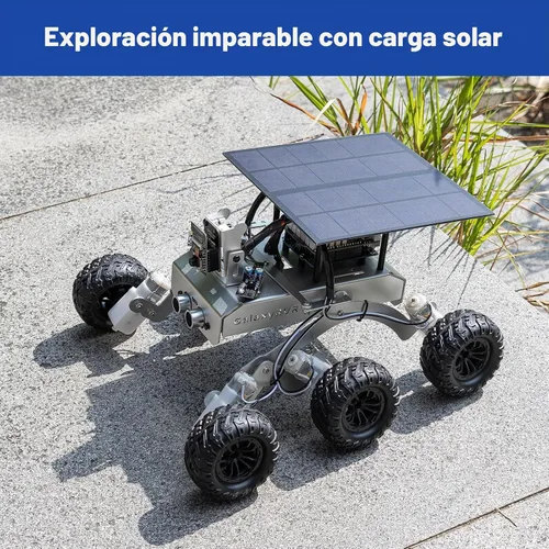 Vista 6 de Kit de rover de Marte SunFounder GalaxyRVR, kit de auto robot con video inteligente compatible con Arduino Uno R3 con ESP32 CAM para imágenes FPV