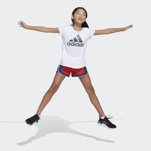 Vista 7 de adidas girls Colorblock Woven Shorts