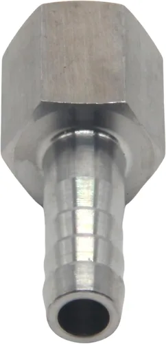 Vista 5 de HFS (R) 1/4" manguera Barb to 1/4" NPT hembra adaptador de acero inoxidable 304