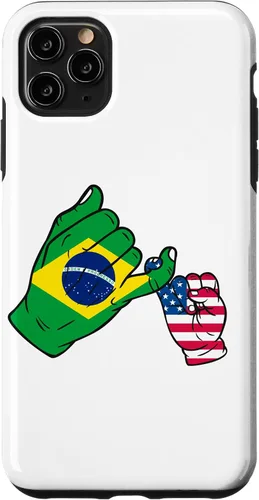 Vista 11 de iPhone 15 Parent and child Brazil USA family Case
