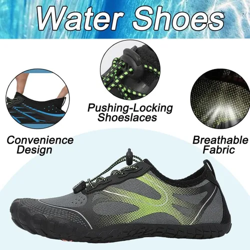 Vista 2 de Zapatos de agua para hombre, zapatos de agua para mujer, zapatos de agua para hombre, zapatos de playa para hombre y mujer, zapatos de natación