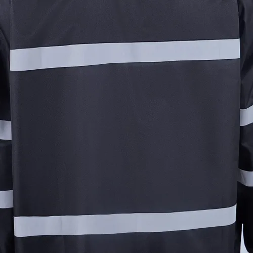 Vista 6 de COUCOU Age Coraline Wybie Lovat - Disfraz de cosplay para hombre, chaqueta impermeable negra