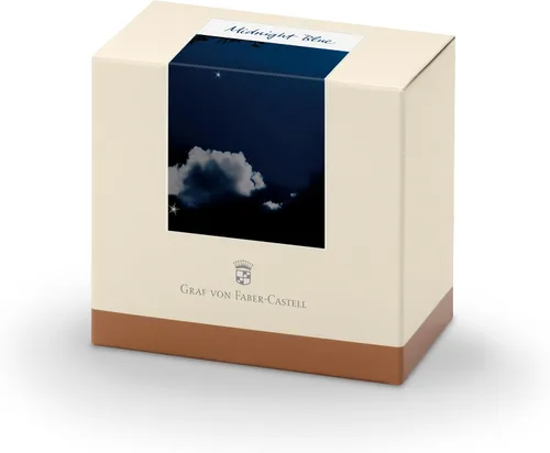 Vista 4 de Graf von Faber-Castell Botella de tinta Azul Negro 2.5 fl oz, 141007