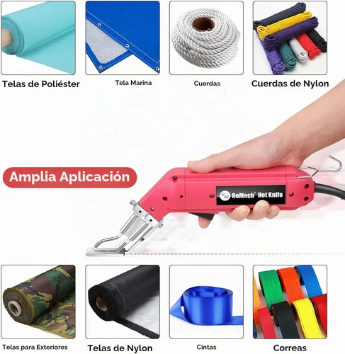 Vista 2 de ROMECH cortador caliente de la tela del cuchillo 60W, equipo eléctrico