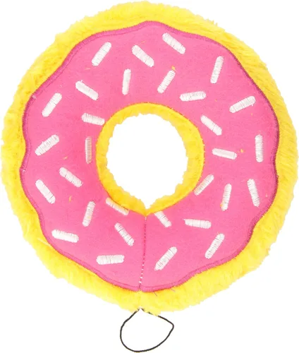 Vista 5 de ZippyPaws - Mini Donutz - Juguete de peluche chirriante sin relleno para perros - Arándano