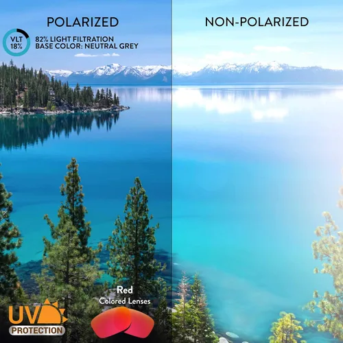 Vista 5 de Apex Lenses Lentes de repuesto polarizadas PRO para gafas de sol Spy Logan