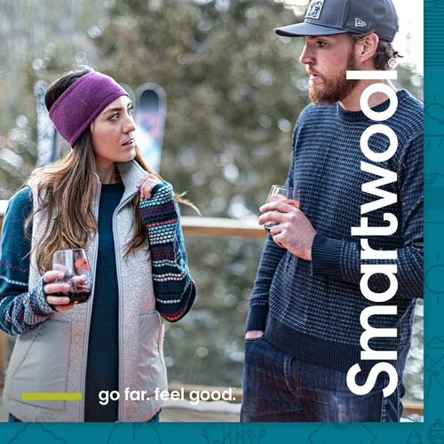 Vista 7 de Smartwool Capa base térmica clásica merino con cremallera de 14 Plus - Mujer