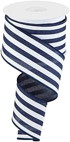 Vista 7 de Cinta de borde con alambre de rayas verticales, 10 yardas (negro, blanco, 1.5 pulgadas)