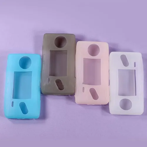 Vista 3 de Funda protectora de silicona suave para consola Gameboy funda a prueba de golpes para protección GBM funda antiarañazos rosa
