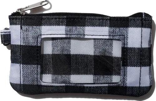 Vista 9 de DQL Cartera de identificación con cremallera y cordón, perfecta para mujeres de bajo presupuesto, Cabras, Talla única, Cartera con cremallera