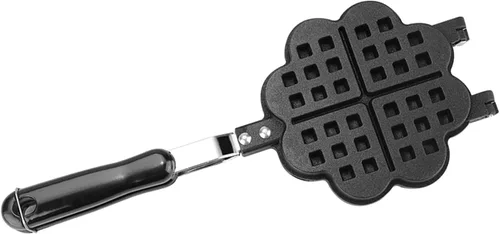 Vista 8 de Sartén para gofres en forma de corazón, forma de corazón, cocina para el hogar, cocina, antiadherente, waflera para hacer waffles, molde para hornear
