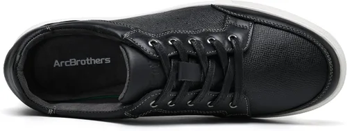 Vista 4 de Zapatos Oxford de vestir para hombre, zapatos casuales de negocios, zapatos Oxford para hombres, zapatos de vestir marrones, zapatos de vestir