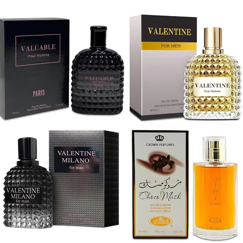 Vista 10 de A CENTER Set de Regalo de Colonia para Hombres Incluye Valentine Milano, Valentine, Blue for Men Ultra & Valuable Paris - 3.4 Fl Oz Cada Uno