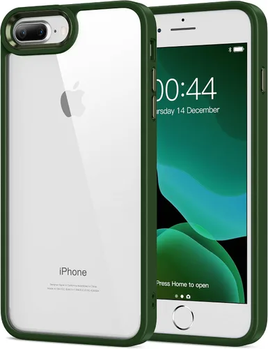 Vista 225 de HOOMIL Funda para iPhone 7 Plus/iPhone 8 Plus de 5.5 Pulgadas, sin amarillamiento, protección contra caídas, cubierta trasera dura transparente