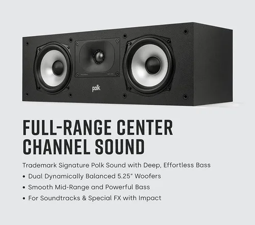 Vista 9 de Paquete de sistema de cine en casa Polk Dolby Atmos con Denon AVR-S570BT