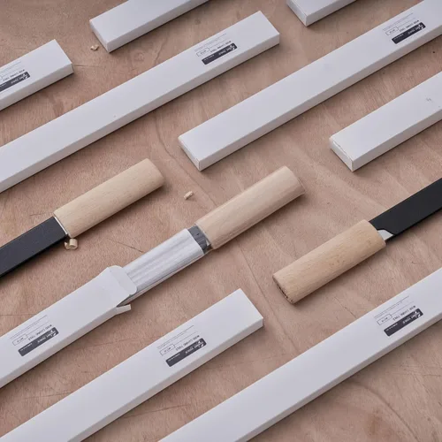 Vista 7 de Herramientas de tallado de madera con vaina, herramienta de carpintería, cuchillo de dibujo de 5.1 pulgadas, cinceles de madera, cuchillo de dibujo