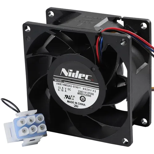 Vista 10 de WR60X26866 WR60X29099 Motor del ventilador del evaporador compatible con el refrigerador GE, reemplaza V80E14MS2A3-57A611 WR60X10356 WR60X10357