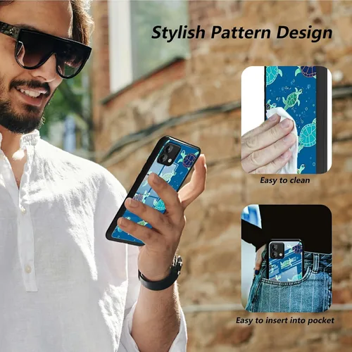 Vista 138 de Funda para Motorola Moto G Stylus 5G 2021 de vidrio templado, funda negra con diseño de mujer negra africana para mujeres y hombres, antiarañazos, a