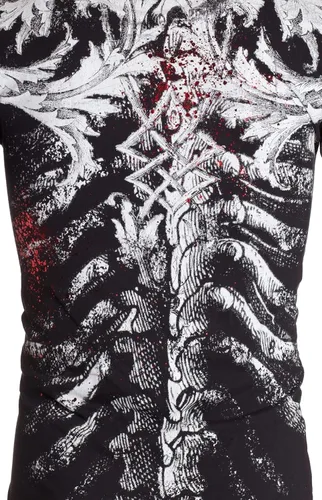 Vista 8 de Xtreme Couture by Affliction - Camiseta para hombre, color caqui, Negro