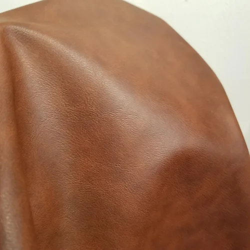 Vista 19 de NAT Leathers™ Cuero sintético sintético suave de piel sintética vegana marrón bellota (aprobado por PETA Vegano) por The Yard Piel sintética