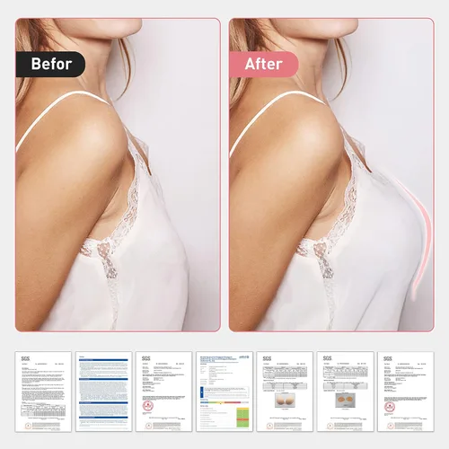 Vista 4 de SEFINEL Sticky Push Up Strapless Bra for Women Invisible Self Adhesive Bra for Backless Dress Reusable Nipple Cover