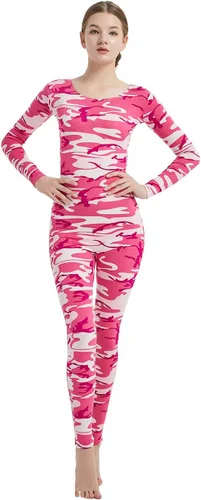 Vista 26 de Full Bodysuit Mono de una pieza para mujer de manga larga, de lycra, estilo zentai Negro